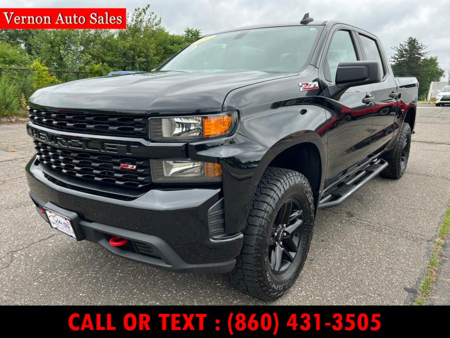 2020 Chevrolet Silverado 1500 4WD Crew Cab 147" Custom Trail Boss, available for sale in Manchester, Connecticut | Vernon Auto Sale & Service. Manchester, Connecticut 2020 Chevrolet Silverado 1500 4WD Crew Cab 147" Custom Trail Boss, available for sale in Manchester, Connecticut | Vernon Auto Sale & Service. Manchester, Connecticut