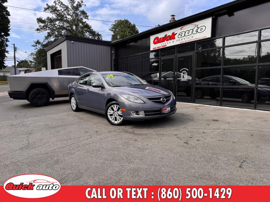 2010 Mazda Mazda6 4dr Sdn Auto i Touring, available for sale in Bristol, Connecticut | Quick Auto LLC. Bristol, Connecticut 2010 Mazda Mazda6 4dr Sdn Auto i Touring, available for sale in Bristol, Connecticut | Quick Auto LLC. Bristol, Connecticut