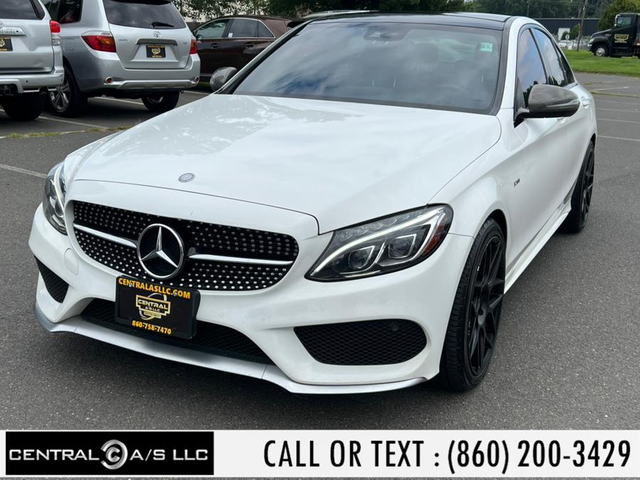2016 Mercedes-Benz C-Class 4dr Sdn C 450 AMG 4MATIC, available for sale in East Windsor, Connecticut | Central A/S LLC. East Windsor, Connecticut