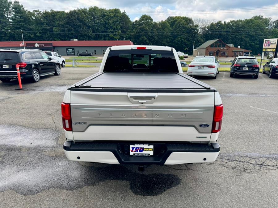 2018 Ford F-150 Platinum 4WD SuperCrew 5.5'' Box, available for sale in Berlin, Connecticut | Tru Auto Mall. Berlin, Connecticut 2018 Ford F-150 Platinum 4WD SuperCrew 5.5'' Box, available for sale in Berlin, Connecticut | Tru Auto Mall. Berlin, Connecticut