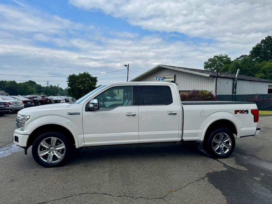 2018 Ford F-150 Platinum 4WD SuperCrew 5.5'' Box, available for sale in Berlin, Connecticut | Tru Auto Mall. Berlin, Connecticut 2018 Ford F-150 Platinum 4WD SuperCrew 5.5'' Box, available for sale in Berlin, Connecticut | Tru Auto Mall. Berlin, Connecticut