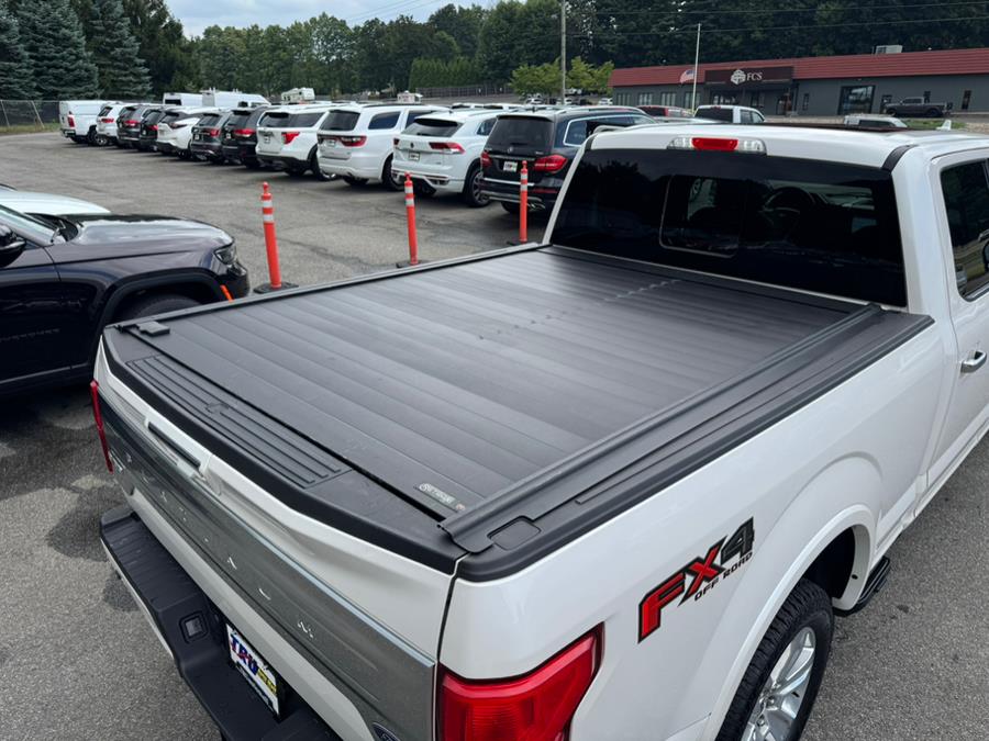 2018 Ford F-150 Platinum 4WD SuperCrew 5.5'' Box, available for sale in Berlin, Connecticut | Tru Auto Mall. Berlin, Connecticut 2018 Ford F-150 Platinum 4WD SuperCrew 5.5'' Box, available for sale in Berlin, Connecticut | Tru Auto Mall. Berlin, Connecticut
