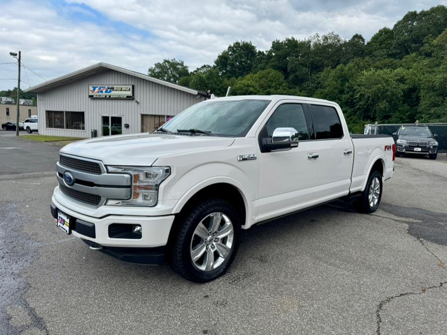 2018 Ford F-150 Platinum 4WD SuperCrew 5.5'' Box, available for sale in Berlin, Connecticut | Tru Auto Mall. Berlin, Connecticut 2018 Ford F-150 Platinum 4WD SuperCrew 5.5'' Box, available for sale in Berlin, Connecticut | Tru Auto Mall. Berlin, Connecticut