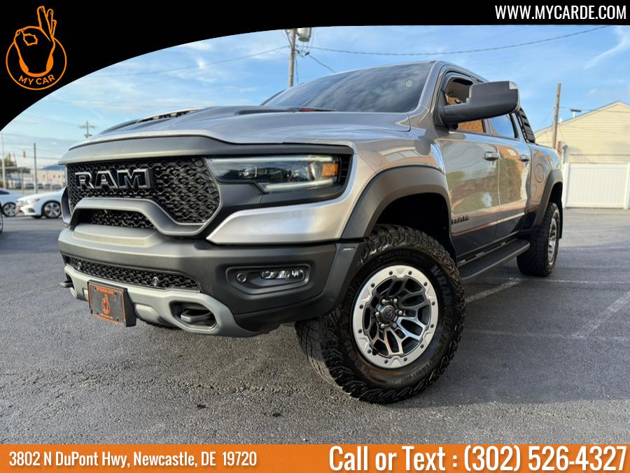 2022 Ram 1500 TRX 4x4 Crew Cab 5''7" Box, available for sale in New Castle, Delaware | My Car. New Castle, Delaware 2022 Ram 1500 TRX 4x4 Crew Cab 5''7" Box, available for sale in New Castle, Delaware | My Car. New Castle, Delaware