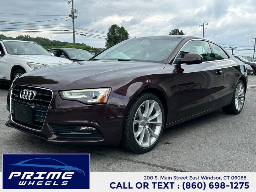 2014 Audi A5 2dr Cpe Man quattro 2.0T Premium Plus, available for sale in East Windsor, Connecticut | Prime Wheels. East Windsor, Connecticut 2014 Audi A5 2dr Cpe Man quattro 2.0T Premium Plus, available for sale in East Windsor, Connecticut | Prime Wheels. East Windsor, Connecticut