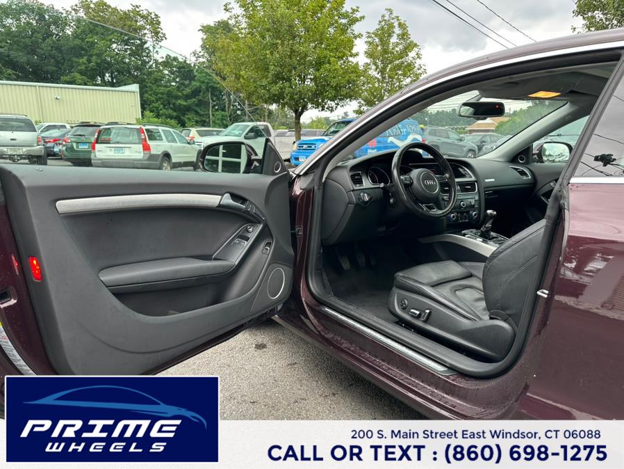 2014 Audi A5 2dr Cpe Man quattro 2.0T Premium Plus, available for sale in East Windsor, Connecticut | Prime Wheels. East Windsor, Connecticut 2014 Audi A5 2dr Cpe Man quattro 2.0T Premium Plus, available for sale in East Windsor, Connecticut | Prime Wheels. East Windsor, Connecticut
