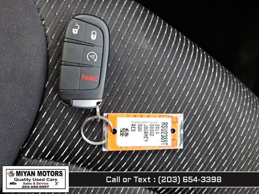 2014 Dodge Journey FWD 4dr American Value Pkg, available for sale in Meriden, Connecticut | Miyan Motors. Meriden, Connecticut 2014 Dodge Journey FWD 4dr American Value Pkg, available for sale in Meriden, Connecticut | Miyan Motors. Meriden, Connecticut