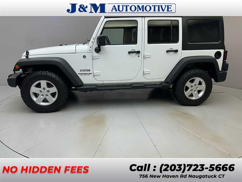 2014 Jeep Wrangler Unlimited Sport, available for sale in Naugatuck, Connecticut | J&M Automotive Sls&Svc LLC. Naugatuck, Connecticut 2014 Jeep Wrangler Unlimited Sport, available for sale in Naugatuck, Connecticut | J&M Automotive Sls&Svc LLC. Naugatuck, Connecticut