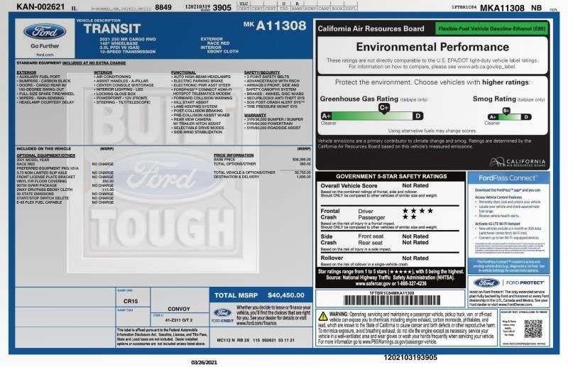 2021 Ford Transit Cargo Van T-250 MD ROOF, available for sale in Maple Shade, New Jersey | Car Revolution. Maple Shade, New Jersey 2021 Ford Transit Cargo Van T-250 MD ROOF, available for sale in Maple Shade, New Jersey | Car Revolution. Maple Shade, New Jersey