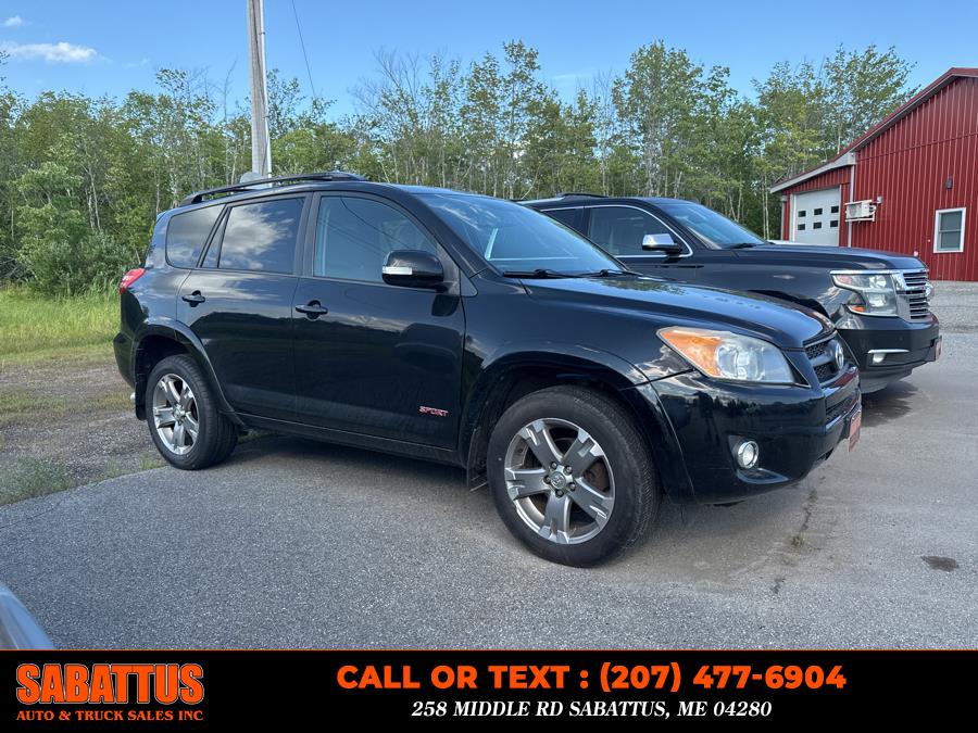 2009 Toyota RAV4 4WD 4dr V6 5-Spd AT Sport (Natl), available for sale in Sabattus, Maine | Sabattus Auto and Truck Sales Inc. Sabattus, Maine 2009 Toyota RAV4 4WD 4dr V6 5-Spd AT Sport (Natl), available for sale in Sabattus, Maine | Sabattus Auto and Truck Sales Inc. Sabattus, Maine