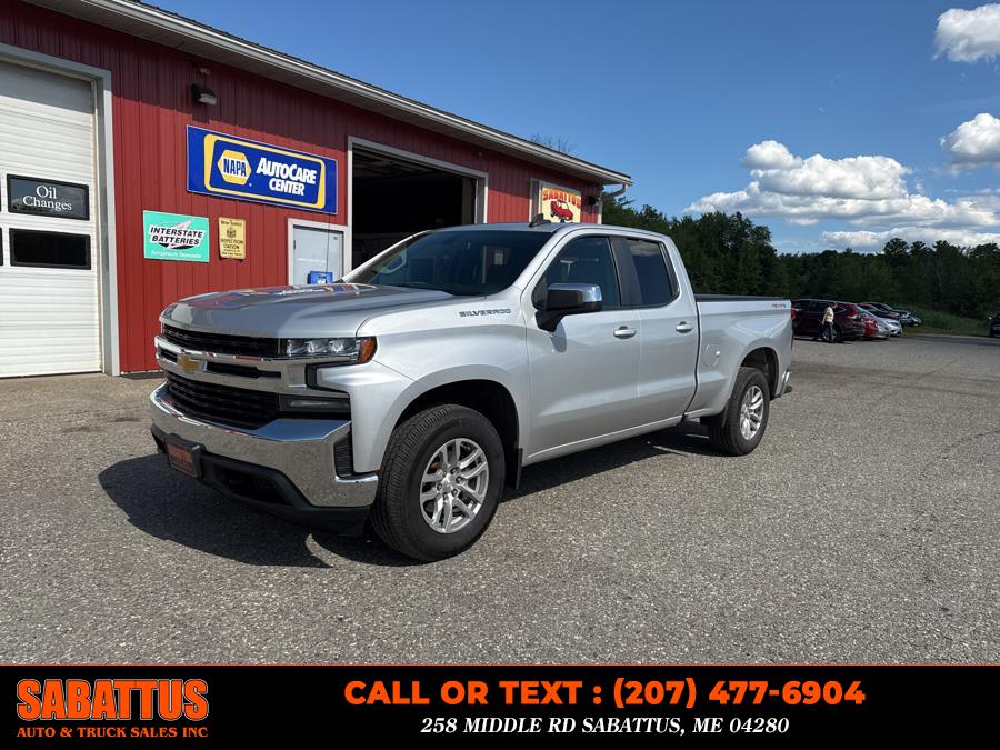 2019 Chevrolet Silverado 1500 4WD Double Cab 147" LT, available for sale in Sabattus, Maine | Sabattus Auto and Truck Sales Inc. Sabattus, Maine 2019 Chevrolet Silverado 1500 4WD Double Cab 147" LT, available for sale in Sabattus, Maine | Sabattus Auto and Truck Sales Inc. Sabattus, Maine