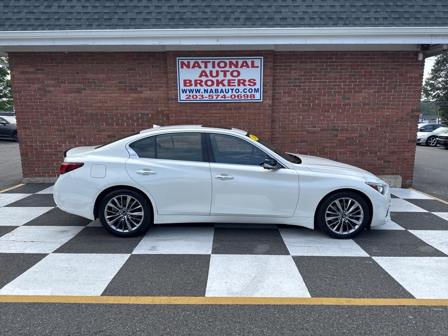 2022 INFINITI Q50 LUXE AWD, available for sale in Waterbury, Connecticut | National Auto Brokers, Inc.. Waterbury, Connecticut 2022 INFINITI Q50 LUXE AWD, available for sale in Waterbury, Connecticut | National Auto Brokers, Inc.. Waterbury, Connecticut