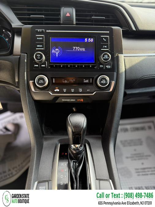2019 Honda Civic Sedan LX CVT, available for sale in Elizabeth, New Jersey | Garden State Auto Boutique. Elizabeth, New Jersey 2019 Honda Civic Sedan LX CVT, available for sale in Elizabeth, New Jersey | Garden State Auto Boutique. Elizabeth, New Jersey