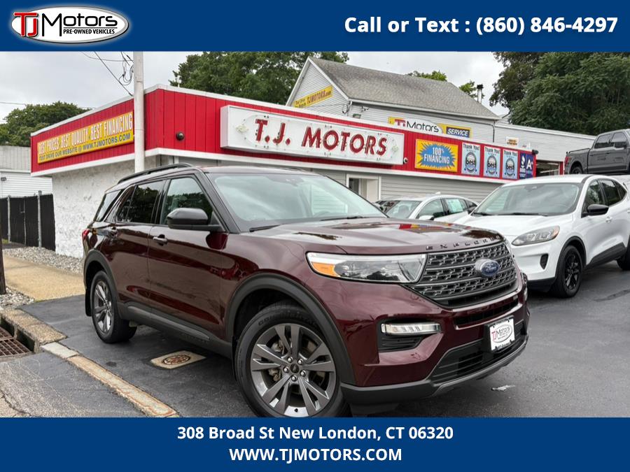2022 Ford Explorer XLT 4WD, available for sale in New London, Connecticut | TJ Motors LLC. New London, Connecticut 2022 Ford Explorer XLT 4WD, available for sale in New London, Connecticut | TJ Motors LLC. New London, Connecticut