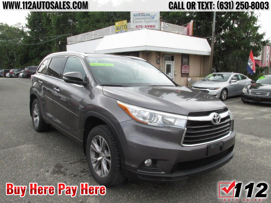 2015 Toyota Highlander Xle AWD 4dr V6 XLE (Natl), available for sale in Patchogue, New York | 112 Auto Sales. Patchogue, New York 2015 Toyota Highlander Xle AWD 4dr V6 XLE (Natl), available for sale in Patchogue, New York | 112 Auto Sales. Patchogue, New York