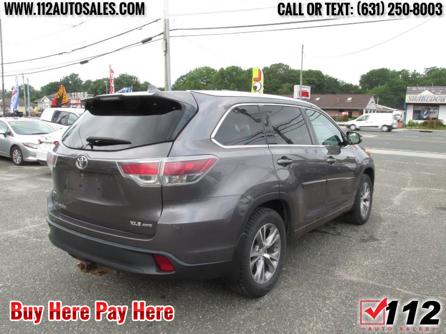2015 Toyota Highlander Xle AWD 4dr V6 XLE (Natl), available for sale in Patchogue, New York | 112 Auto Sales. Patchogue, New York 2015 Toyota Highlander Xle AWD 4dr V6 XLE (Natl), available for sale in Patchogue, New York | 112 Auto Sales. Patchogue, New York