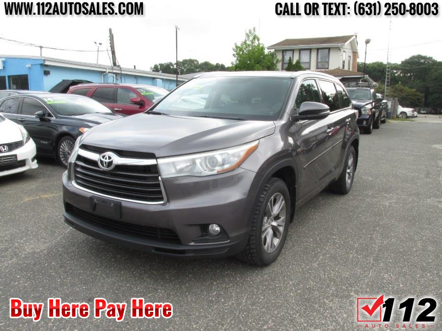 2015 Toyota Highlander Xle AWD 4dr V6 XLE (Natl), available for sale in Patchogue, New York | 112 Auto Sales. Patchogue, New York 2015 Toyota Highlander Xle AWD 4dr V6 XLE (Natl), available for sale in Patchogue, New York | 112 Auto Sales. Patchogue, New York