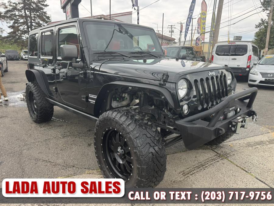 2016 Jeep Wrangler Unlimited 4WD 4dr Sport, available for sale in Bridgeport, Connecticut | Lada Auto Sales. Bridgeport, Connecticut 2016 Jeep Wrangler Unlimited 4WD 4dr Sport, available for sale in Bridgeport, Connecticut | Lada Auto Sales. Bridgeport, Connecticut