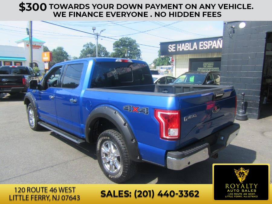 2015 Ford F-150 4WD SuperCrew 145" XLT, available for sale in Little Ferry, New Jersey | Royalty Auto Sales. Little Ferry, New Jersey 2015 Ford F-150 4WD SuperCrew 145" XLT, available for sale in Little Ferry, New Jersey | Royalty Auto Sales. Little Ferry, New Jersey