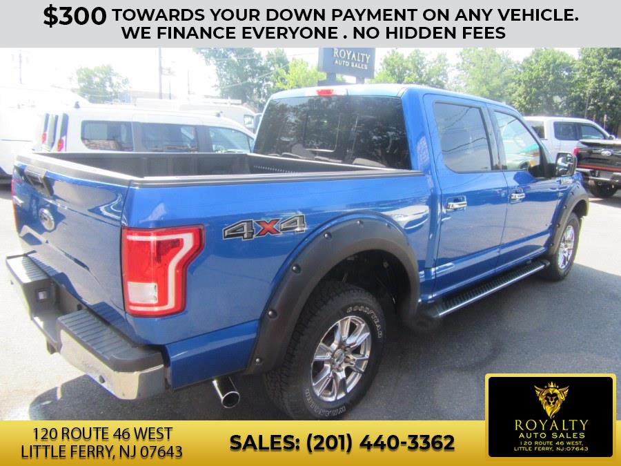 2015 Ford F-150 4WD SuperCrew 145" XLT, available for sale in Little Ferry, New Jersey | Royalty Auto Sales. Little Ferry, New Jersey 2015 Ford F-150 4WD SuperCrew 145" XLT, available for sale in Little Ferry, New Jersey | Royalty Auto Sales. Little Ferry, New Jersey