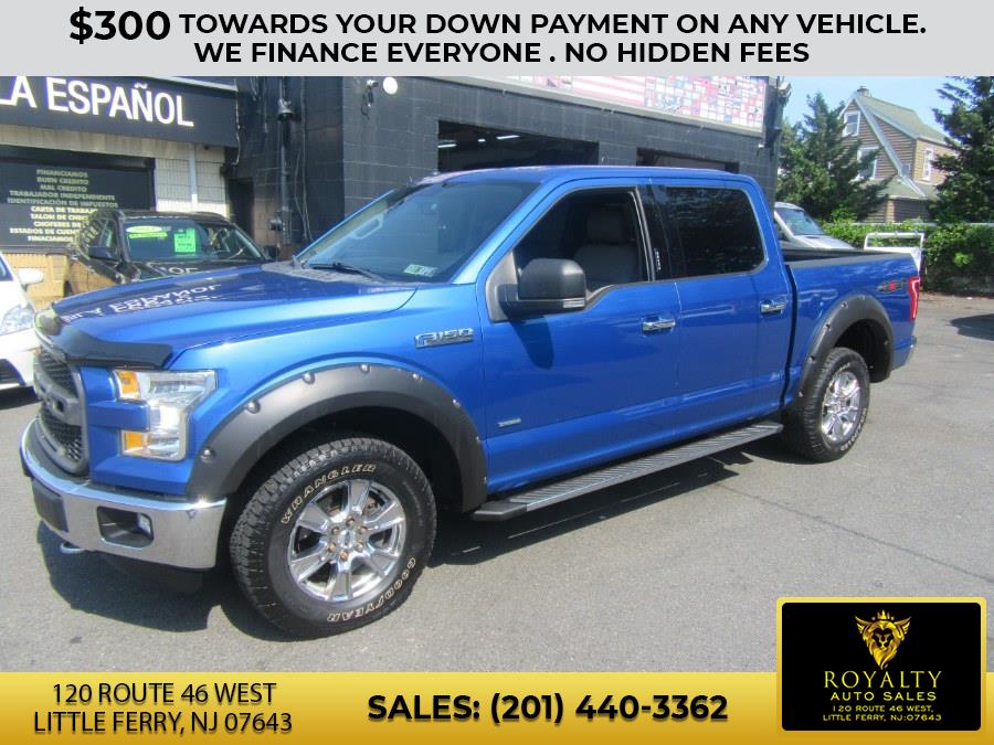 2015 Ford F-150 4WD SuperCrew 145" XLT, available for sale in Little Ferry, New Jersey | Royalty Auto Sales. Little Ferry, New Jersey 2015 Ford F-150 4WD SuperCrew 145" XLT, available for sale in Little Ferry, New Jersey | Royalty Auto Sales. Little Ferry, New Jersey