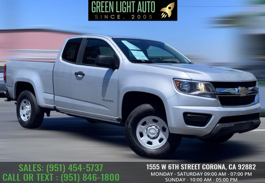 2018 Chevrolet Colorado 2WD Ext Cab 128.3" Work Truck, available for sale in Corona, California | Green Light Auto. Corona, California 2018 Chevrolet Colorado 2WD Ext Cab 128.3" Work Truck, available for sale in Corona, California | Green Light Auto. Corona, California