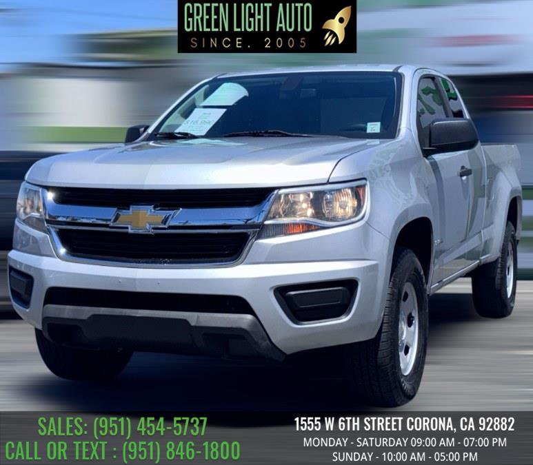 2018 Chevrolet Colorado 2WD Ext Cab 128.3" Work Truck, available for sale in Corona, California | Green Light Auto. Corona, California 2018 Chevrolet Colorado 2WD Ext Cab 128.3" Work Truck, available for sale in Corona, California | Green Light Auto. Corona, California