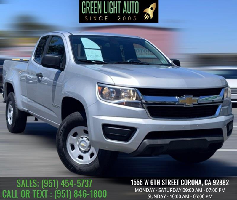 2018 Chevrolet Colorado 2WD Ext Cab 128.3" Work Truck, available for sale in Corona, California | Green Light Auto. Corona, California 2018 Chevrolet Colorado 2WD Ext Cab 128.3" Work Truck, available for sale in Corona, California | Green Light Auto. Corona, California