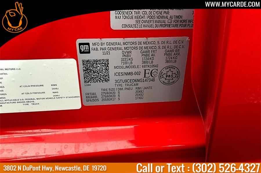 2022 GMC Sierra 1500 Limited Elevation, available for sale in New Castle, Delaware | My Car. New Castle, Delaware 2022 GMC Sierra 1500 Limited Elevation, available for sale in New Castle, Delaware | My Car. New Castle, Delaware