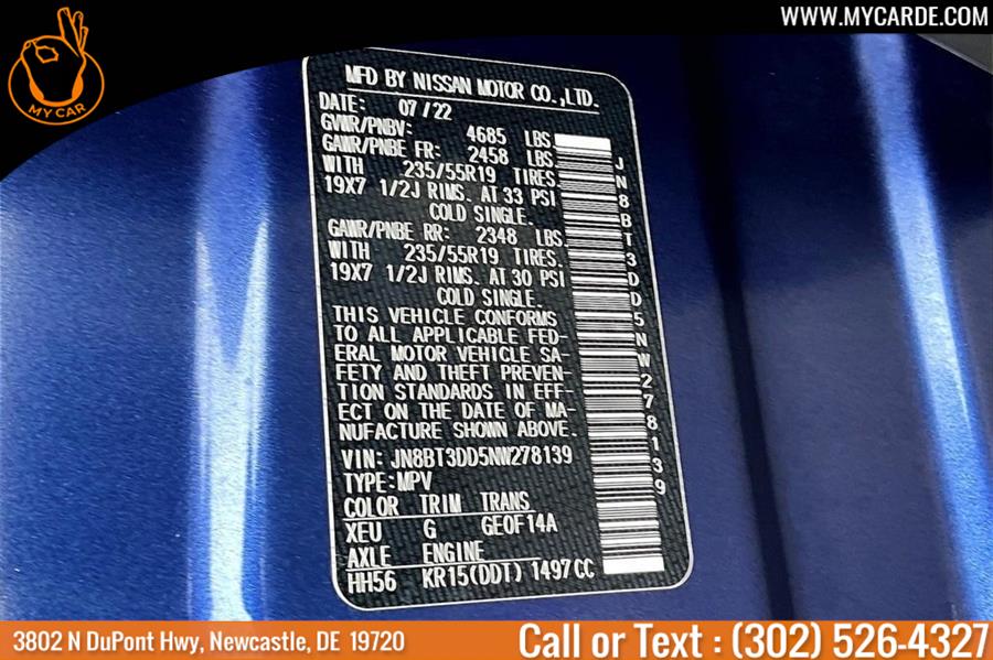 2022 Nissan Rogue Platinum, available for sale in New Castle, Delaware | My Car. New Castle, Delaware 2022 Nissan Rogue Platinum, available for sale in New Castle, Delaware | My Car. New Castle, Delaware