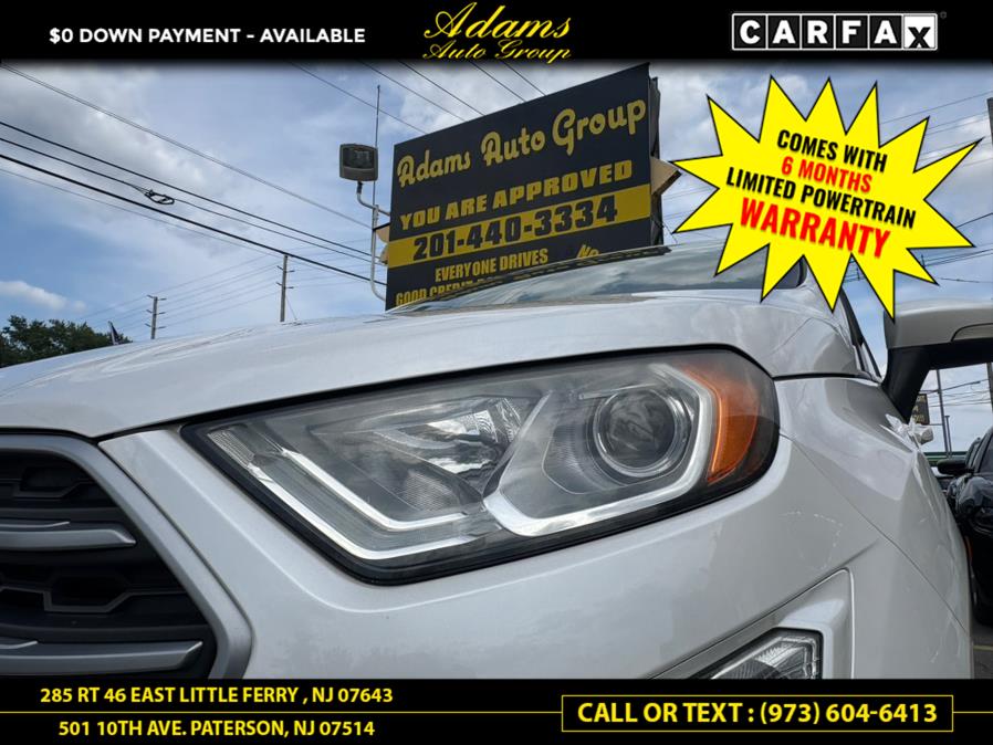 2019 Ford EcoSport SE 4WD, available for sale in Paterson, New Jersey | Adams Auto Group. Paterson, New Jersey 2019 Ford EcoSport SE 4WD, available for sale in Paterson, New Jersey | Adams Auto Group. Paterson, New Jersey
