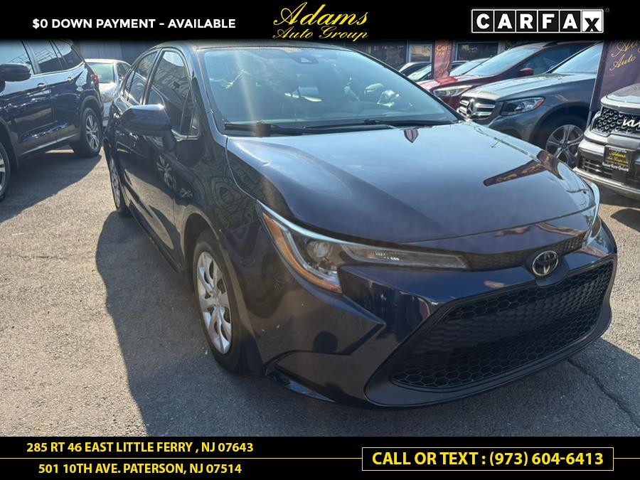2021 Toyota Corolla LE CVT (Natl), available for sale in Paterson, New Jersey | Adams Auto Group. Paterson, New Jersey 2021 Toyota Corolla LE CVT (Natl), available for sale in Paterson, New Jersey | Adams Auto Group. Paterson, New Jersey