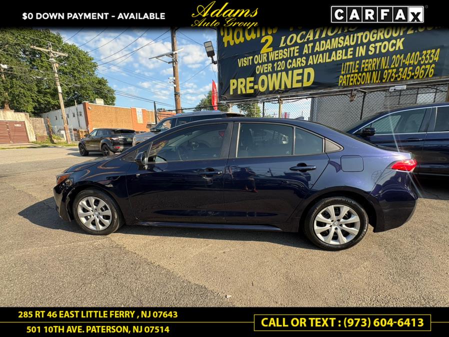 2021 Toyota Corolla LE CVT (Natl), available for sale in Paterson, New Jersey | Adams Auto Group. Paterson, New Jersey 2021 Toyota Corolla LE CVT (Natl), available for sale in Paterson, New Jersey | Adams Auto Group. Paterson, New Jersey