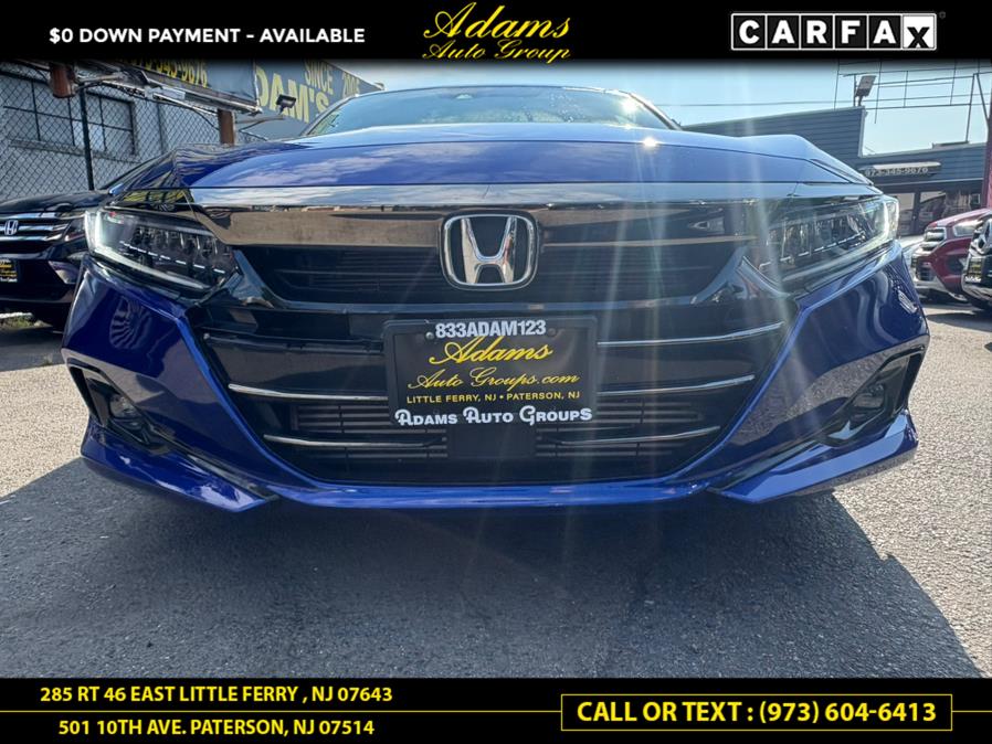 2021 Honda Accord Sedan Sport 1.5T CVT, available for sale in Paterson, New Jersey | Adams Auto Group. Paterson, New Jersey 2021 Honda Accord Sedan Sport 1.5T CVT, available for sale in Paterson, New Jersey | Adams Auto Group. Paterson, New Jersey