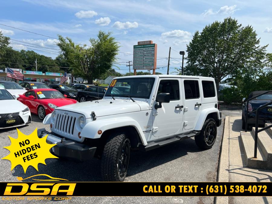 2013 Jeep Wrangler Unlimited 4WD 4dr Sahara, available for sale in Commack, New York | DSA Motor Sports Corp. Commack, New York 2013 Jeep Wrangler Unlimited 4WD 4dr Sahara, available for sale in Commack, New York | DSA Motor Sports Corp. Commack, New York