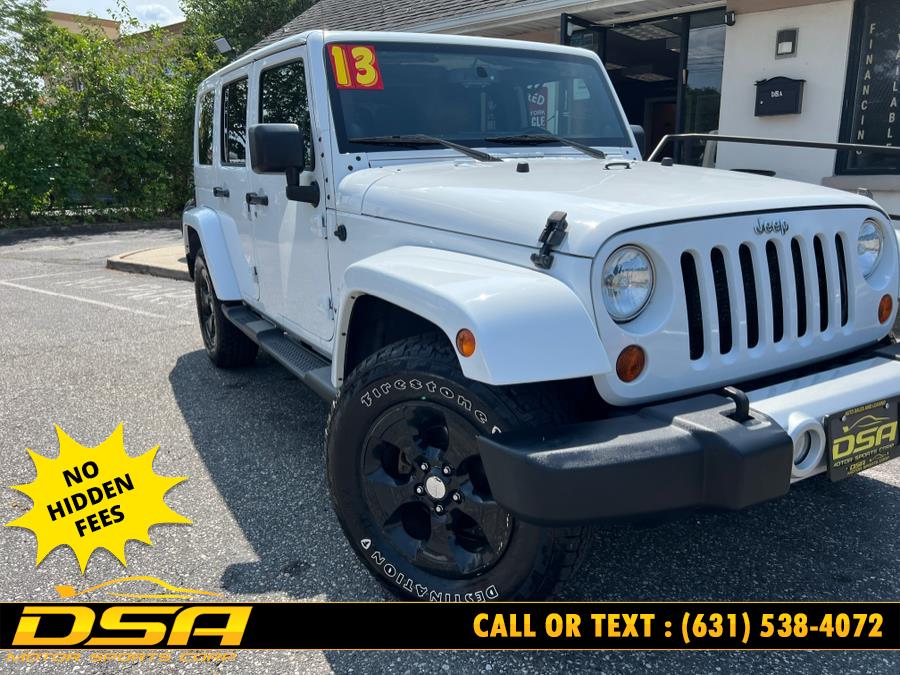 2013 Jeep Wrangler Unlimited 4WD 4dr Sahara, available for sale in Commack, New York | DSA Motor Sports Corp. Commack, New York 2013 Jeep Wrangler Unlimited 4WD 4dr Sahara, available for sale in Commack, New York | DSA Motor Sports Corp. Commack, New York