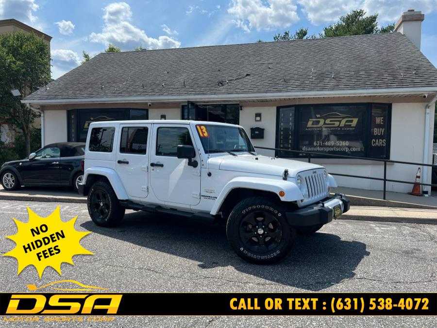 2013 Jeep Wrangler Unlimited 4WD 4dr Sahara, available for sale in Commack, New York | DSA Motor Sports Corp. Commack, New York 2013 Jeep Wrangler Unlimited 4WD 4dr Sahara, available for sale in Commack, New York | DSA Motor Sports Corp. Commack, New York