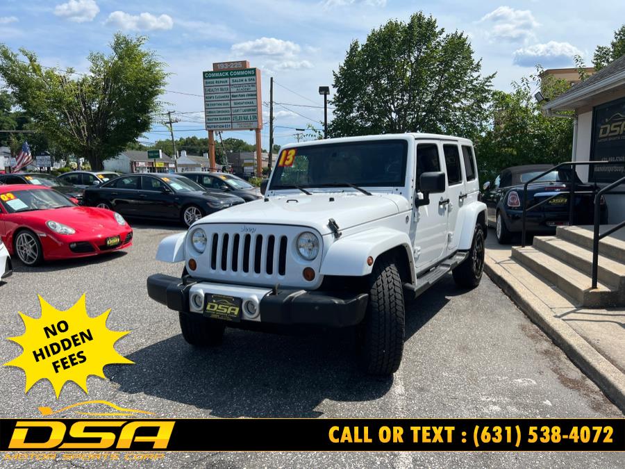 2013 Jeep Wrangler Unlimited 4WD 4dr Sahara, available for sale in Commack, New York | DSA Motor Sports Corp. Commack, New York 2013 Jeep Wrangler Unlimited 4WD 4dr Sahara, available for sale in Commack, New York | DSA Motor Sports Corp. Commack, New York