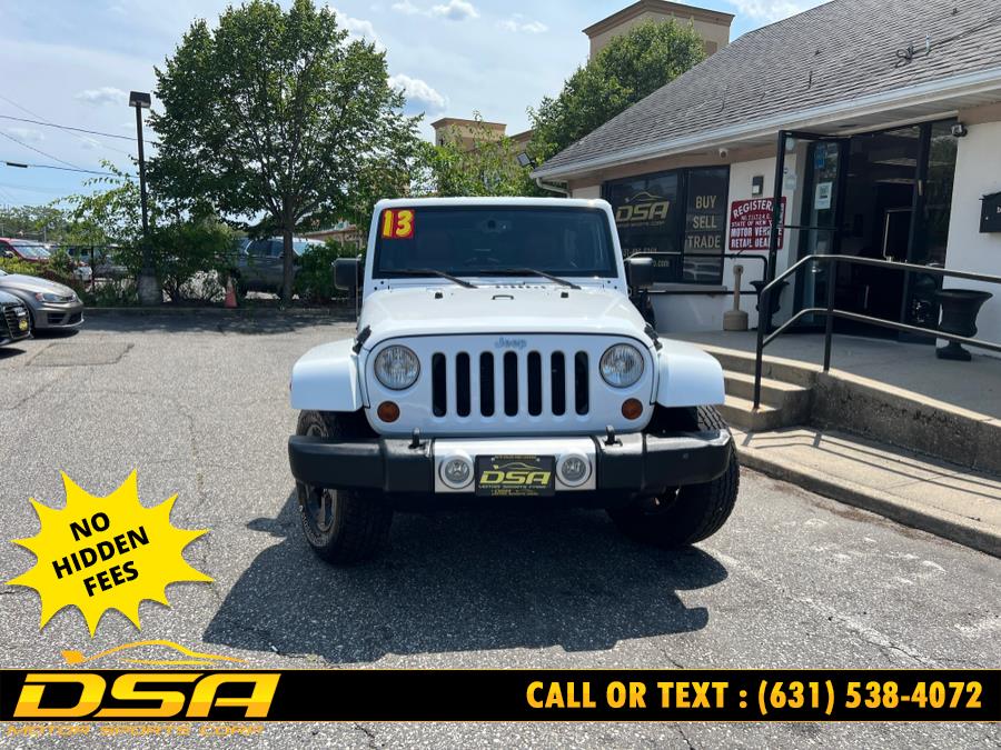2013 Jeep Wrangler Unlimited 4WD 4dr Sahara, available for sale in Commack, New York | DSA Motor Sports Corp. Commack, New York 2013 Jeep Wrangler Unlimited 4WD 4dr Sahara, available for sale in Commack, New York | DSA Motor Sports Corp. Commack, New York