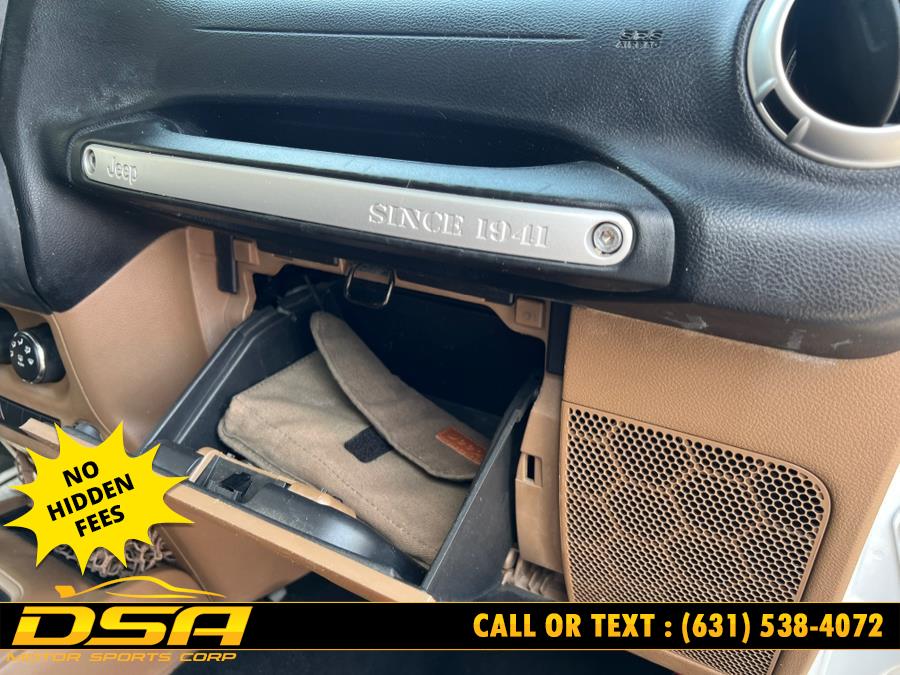 2013 Jeep Wrangler Unlimited 4WD 4dr Sahara, available for sale in Commack, New York | DSA Motor Sports Corp. Commack, New York 2013 Jeep Wrangler Unlimited 4WD 4dr Sahara, available for sale in Commack, New York | DSA Motor Sports Corp. Commack, New York