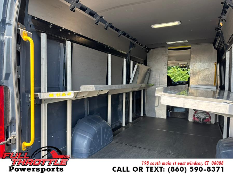 2019 Ram ProMaster Cargo Van 3500 High Roof 159" WB EXT, available for sale in East Windsor, Connecticut | Full Throttle Power Sports LLC. East Windsor, Connecticut 2019 Ram ProMaster Cargo Van 3500 High Roof 159" WB EXT, available for sale in East Windsor, Connecticut | Full Throttle Power Sports LLC. East Windsor, Connecticut