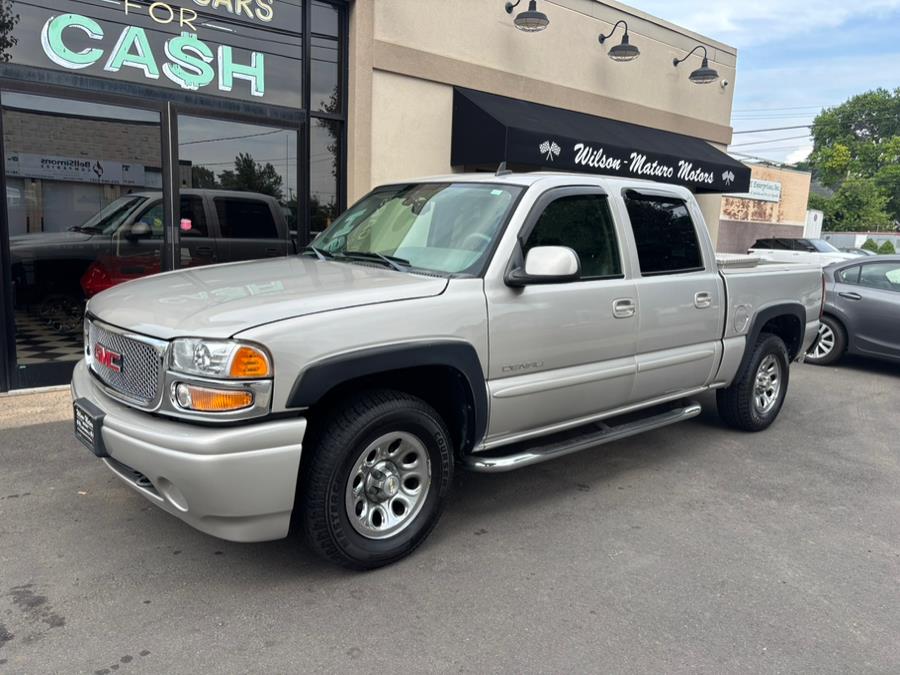 2006 GMC Sierra Denali Crew Cab 143.5" WB AWD, available for sale in New haven, Connecticut | Wilson Maturo Motors. New haven, Connecticut 2006 GMC Sierra Denali Crew Cab 143.5" WB AWD, available for sale in New haven, Connecticut | Wilson Maturo Motors. New haven, Connecticut