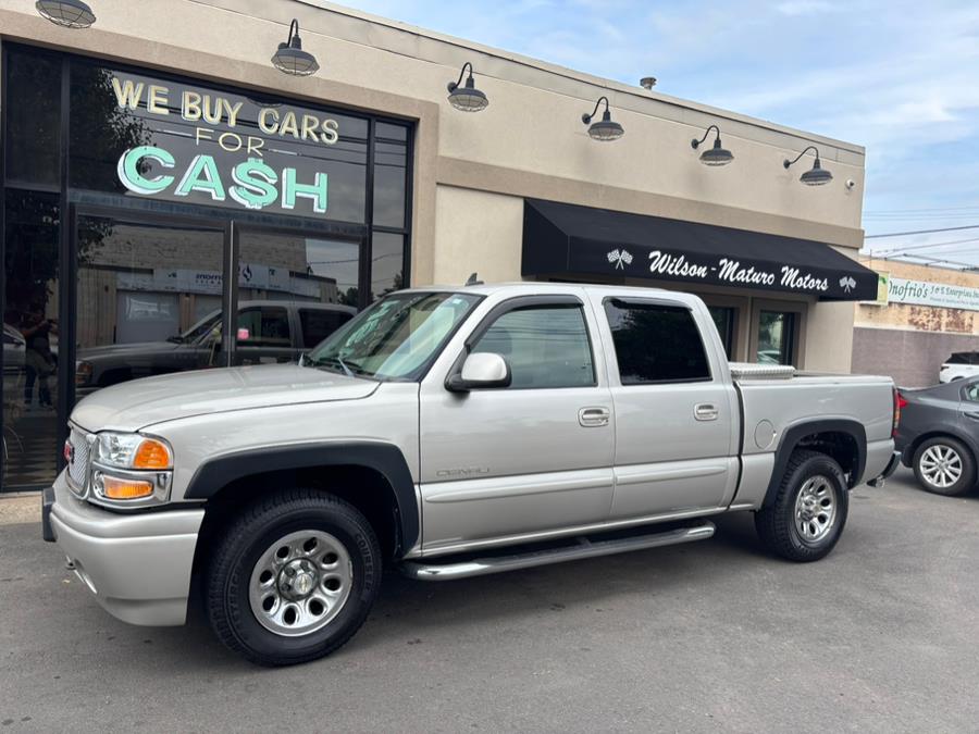 2006 GMC Sierra Denali Crew Cab 143.5" WB AWD, available for sale in New haven, Connecticut | Wilson Maturo Motors. New haven, Connecticut 2006 GMC Sierra Denali Crew Cab 143.5" WB AWD, available for sale in New haven, Connecticut | Wilson Maturo Motors. New haven, Connecticut