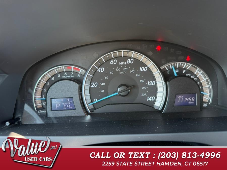 2012 Toyota Camry 4dr Sdn I4 Auto L (Natl), available for sale in Hamden, Connecticut | Value, Inc.. Hamden, Connecticut 2012 Toyota Camry 4dr Sdn I4 Auto L (Natl), available for sale in Hamden, Connecticut | Value, Inc.. Hamden, Connecticut