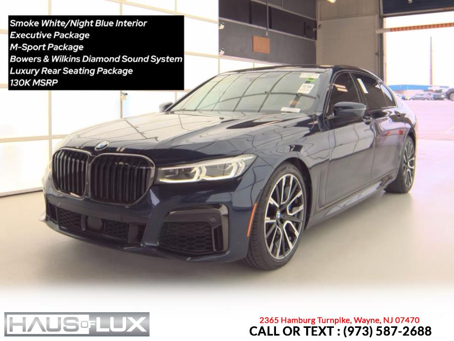 2021 BMW 7 Series 750i xDrive Sedan, available for sale in Wayne, New Jersey | Haus of Lux. Wayne, New Jersey 2021 BMW 7 Series 750i xDrive Sedan, available for sale in Wayne, New Jersey | Haus of Lux. Wayne, New Jersey