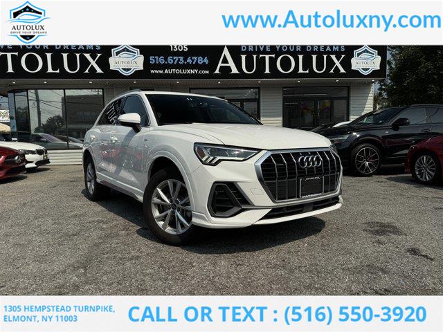2024 Audi Q3 S line Premium, available for sale in Elmont, New York | Auto Lux. Elmont, New York 2024 Audi Q3 S line Premium, available for sale in Elmont, New York | Auto Lux. Elmont, New York