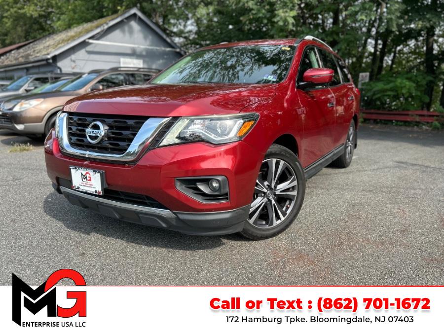 2017 Nissan Pathfinder 4x4 Platinum, available for sale in Bloomingdale, New Jersey | MG Enterprise USA. Bloomingdale, New Jersey 2017 Nissan Pathfinder 4x4 Platinum, available for sale in Bloomingdale, New Jersey | MG Enterprise USA. Bloomingdale, New Jersey