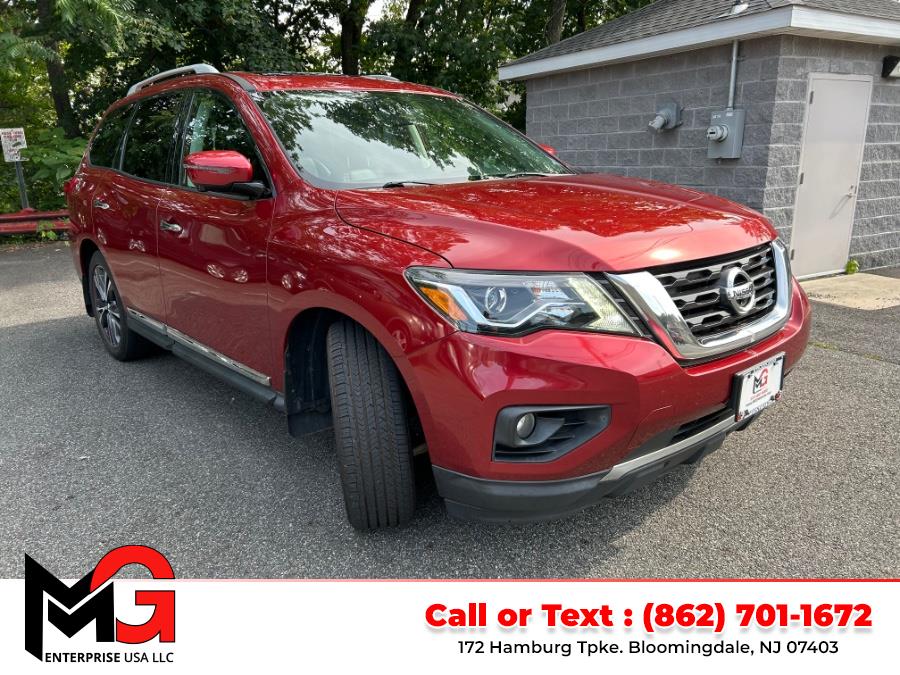 2017 Nissan Pathfinder 4x4 Platinum, available for sale in Bloomingdale, New Jersey | MG Enterprise USA. Bloomingdale, New Jersey 2017 Nissan Pathfinder 4x4 Platinum, available for sale in Bloomingdale, New Jersey | MG Enterprise USA. Bloomingdale, New Jersey