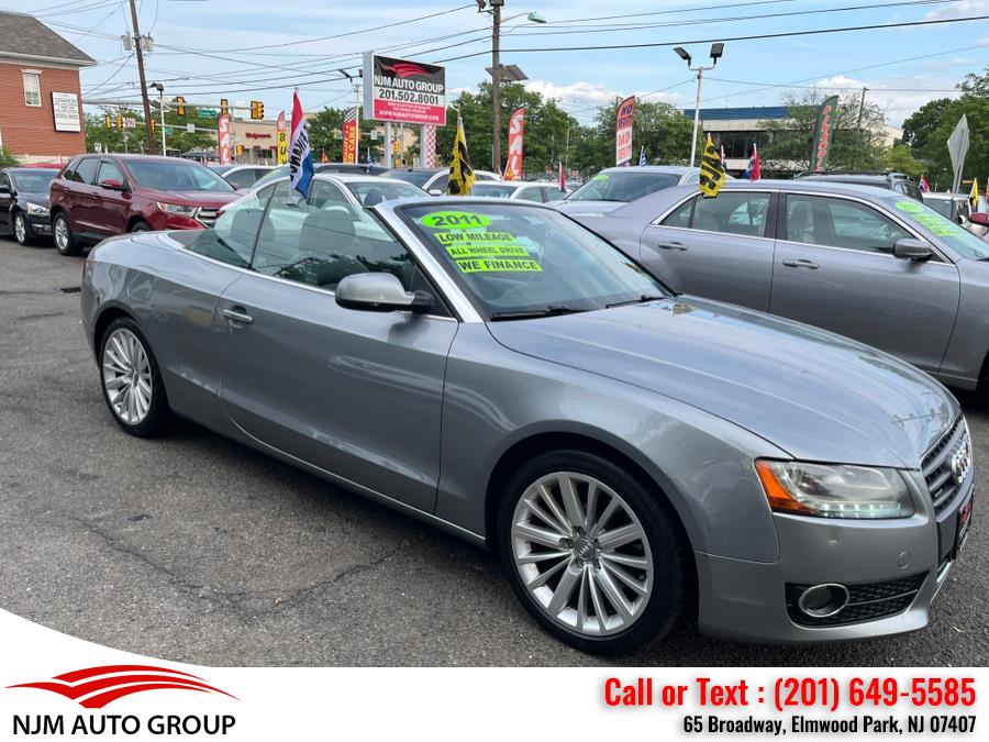 2011 Audi A5 2dr Cabriolet Auto quattro 2.0T Premium Plus, available for sale in Elmwood Park, New Jersey | NJM Auto Group. Elmwood Park, New Jersey 2011 Audi A5 2dr Cabriolet Auto quattro 2.0T Premium Plus, available for sale in Elmwood Park, New Jersey | NJM Auto Group. Elmwood Park, New Jersey
