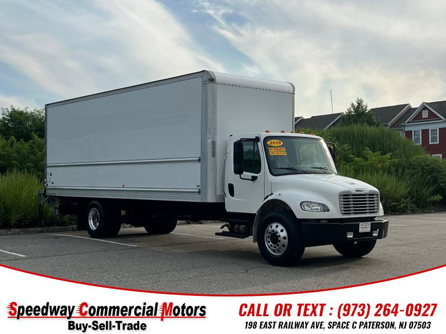2018 Freightliner M2 106 26 FT BOX ALUMINUM LIFT-GATE, available for sale in Paterson, New Jersey | Speedway Commercial Motors LLC. Paterson, New Jersey 2018 Freightliner M2 106 26 FT BOX ALUMINUM LIFT-GATE, available for sale in Paterson, New Jersey | Speedway Commercial Motors LLC. Paterson, New Jersey